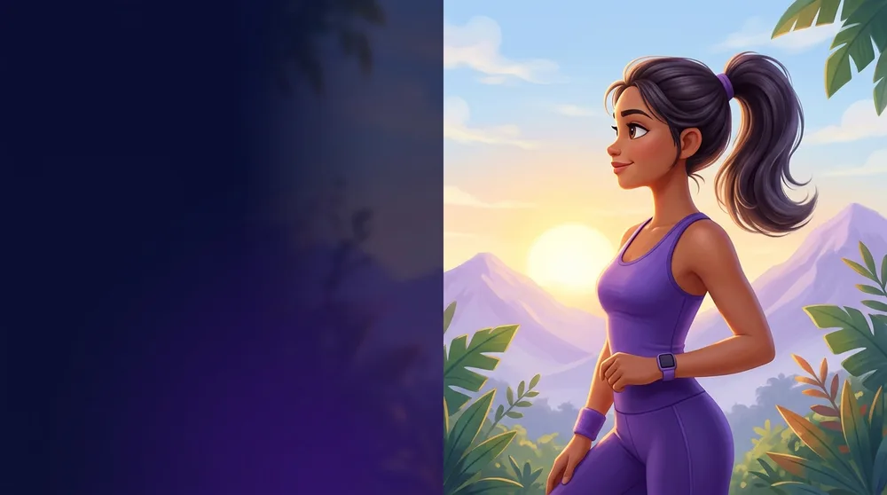Official HealthFit wellness artwork from the application